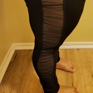 Fashion To Figure pull on mesh side panel pants